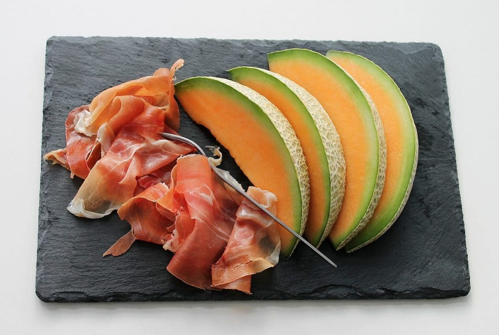 recette melon jambon revisité