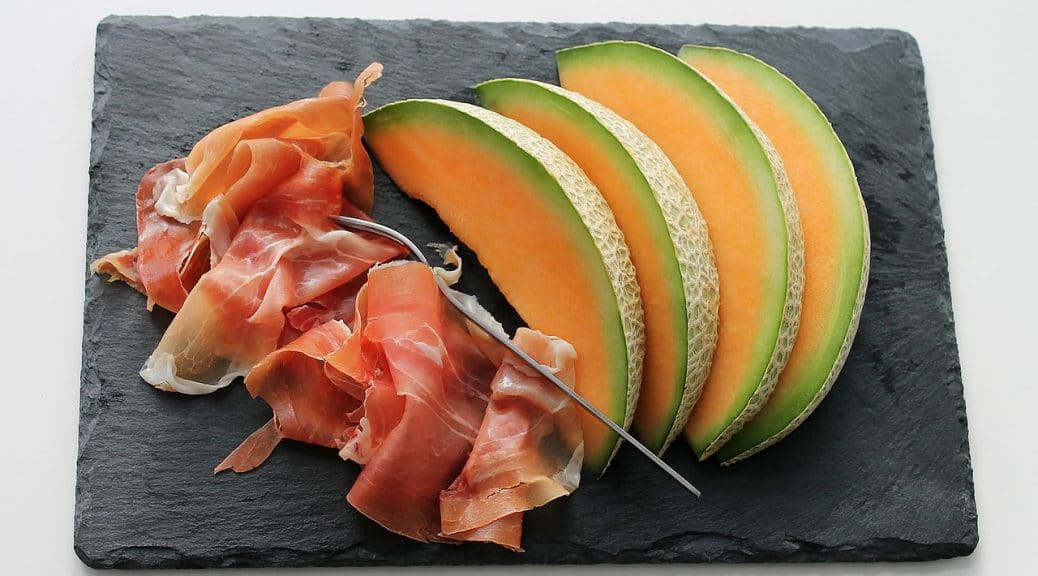 recette melon jambon revisité