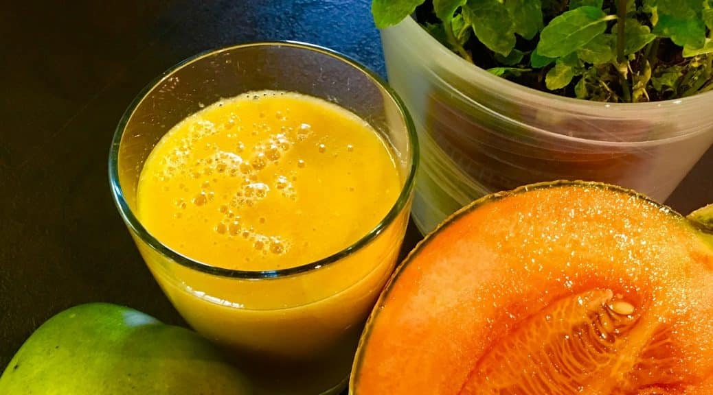 recette smoothie melon